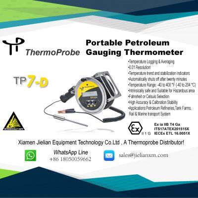 ThermoProbe TP7-D Intrinsically Safe Portable Electronic Thermometer
