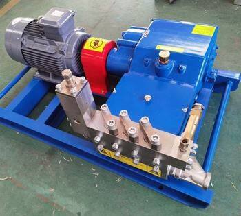 Large Water Flow High Pressure Water Jet Pump Plunger Pumps Price photo-2