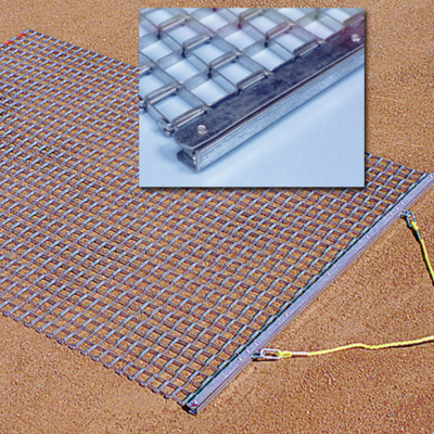 3ft X 4ft Zinc and Steel Field Surface Leveling Drag Mat photo-5