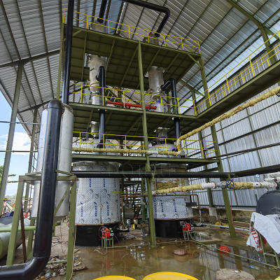 DOING Waste Oil Recycling Refining Lubricating Oil/Tire Oil Into Diesel Oil Industrial-Grade Waste Oil Distillation Equipment