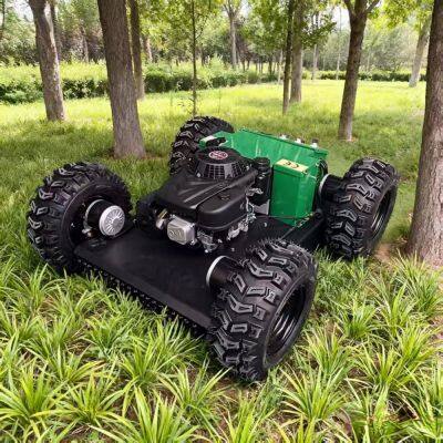 VTW550-90 Remote Control Grass Cutting Machine Self-Charging System Adjustable Cutting Height Outdoor Lawn Equipment photo-5