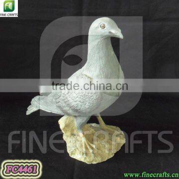 Resin pigeon garden sculpture decoration