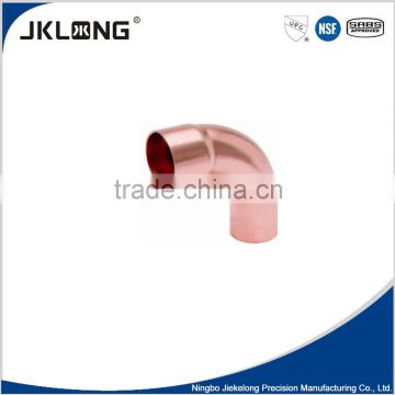 J9702 factory direct pricing copper 90 deg big R elbow for refrigerator and air condtioning