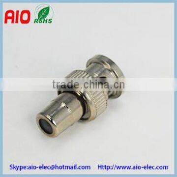 plug and play BNC male to RCA female,BNC plug to RCA jack radio frequency RF adaptor connector RCA Female to BNC Male Coupler                        
                                                Quality Choice