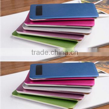 promotion gift ultra slim credit card power bank 5600mah for digital products