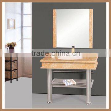 AQUARIUS New Design Wall Mounted Thailand Oak Wood Bathroom Furniture