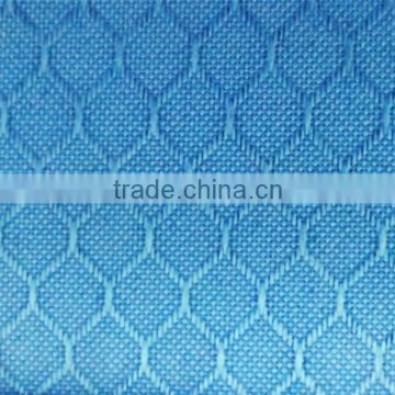 DTY 100% polyester rhombus jacquard oxford fabric 600D