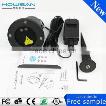 Laser light projector for chirstmas decoration outdoor laser projector for building