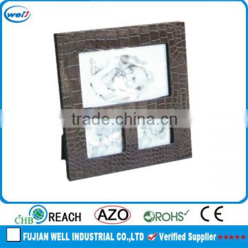 family tree leather photo frame