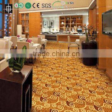 Pattern Design Red Color Carpet Wilton Machine Made Carpet