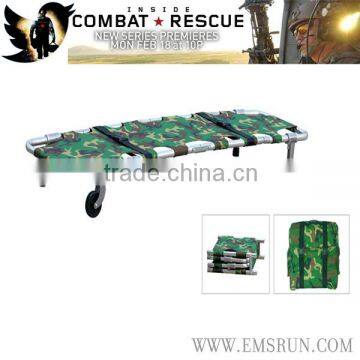 Field is Used Army Military Folding Stretcher photo-2