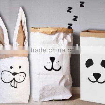 Foldable Kraft Animal Storage Bag for Kids photo-6