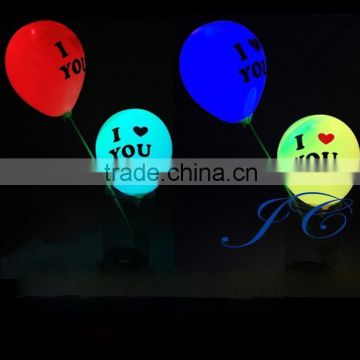 2015 hot selling flashing led ballon for promotion