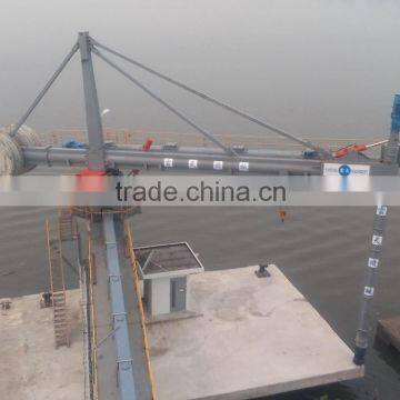 fixed screw ship unloader for cement