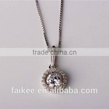 Cheap 925 Sterling Silver Pendant Necklace,Classic Silver Pendant,925 Sterling Silver Diamond Necklace photo-3