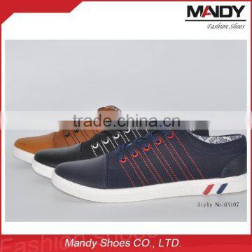 Newest pu men shoes comfortable sport shoes Casual PU shoes for men wholesale