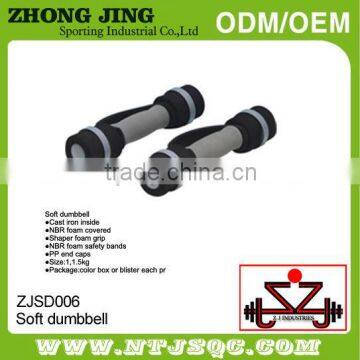 Deft design foam dumbbell