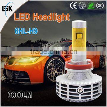 G6 all in one design 3000lm 12v 24v led 180 degree head lighting for universal cars