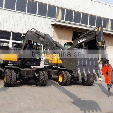 Hitachi Excavator, Atv Backhoe Excavator, Excavator for Sale, ,LG680 Excavator, Walking Wheel Excavator, 8T Wheel Excavator