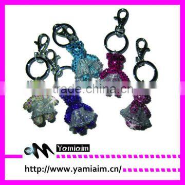 Promotional rhinestone keychain great gift