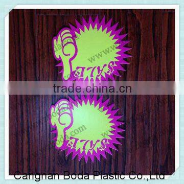 Best price corflute yard sign with H stake,coroplast signage,corrugated plastic signs