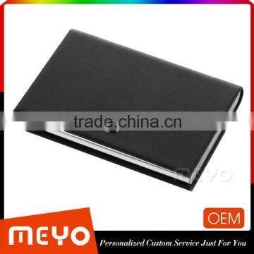 Business gift leather business card holder passport box credit card case