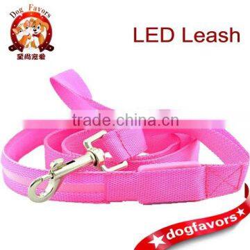 LED lighted dog Leashes, luminous ropes, rope dog leash, dog rope wholesale