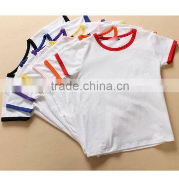 Customized Summer New Kids T-shirt White Baby Girl Tshirt Short Sleeve Children Shirts Wholesale Tops and Tees Kids photo-4