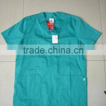 100% Cotton Material Nursing Cover Doctor Uniform Hospital Working Coverall With Customer Logo Cheap photo-2