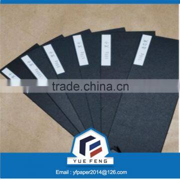 110gsm black card board in roll and sheet made in China