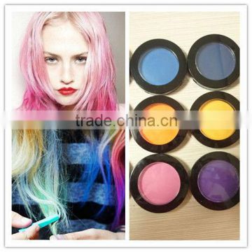 Most populary new coming hair chalk temporary hair chalk cheap price hair chalk powder/ hair chalk pastels