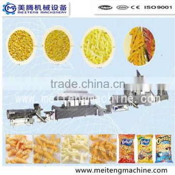 Delicious kurkure puffed snacks making machine making plant