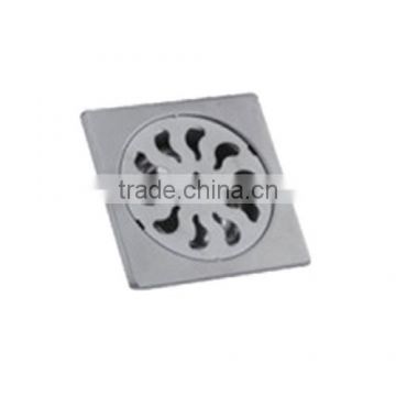 Square stainless steel floor drainer