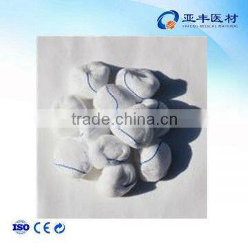 Sterile absorbent cotton gauze ball