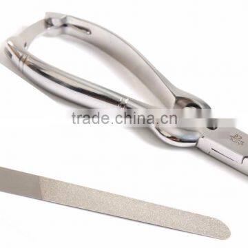 Pro Toe Nail Clippers Cutter - Podiatry Pedicure Kit- Heavy duty For Thick Nails/ Beauty instruments manicure and pedicure