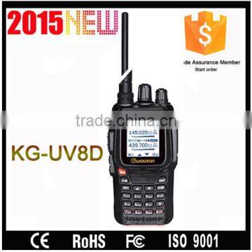 8 groups voice scrambler wouxun kg-uv8d dual band handheld radio