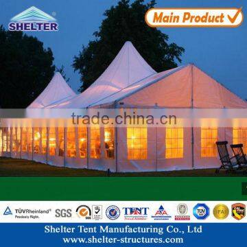 Wuhang 10m cheap roof tent for sale supplied by shelter factory