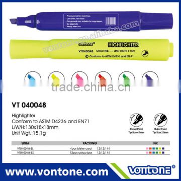 promotional multi colored Highlighter pen