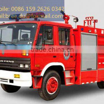 water tanker fire fighting truck 4X2 for emergency situation/fire disaster/forest fire