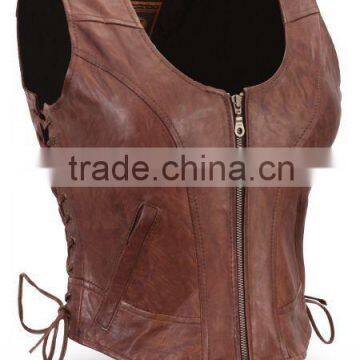 Leather Vest for men and women