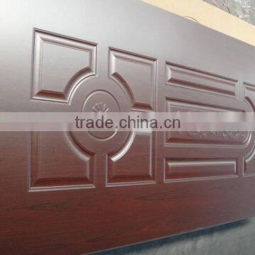 High Quality Deep modelling HDF and MDF Door skins melamine laminate door skin