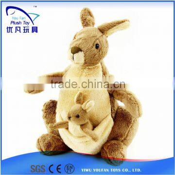 Stuffed stand SITTING Kangaroo animal toy plush lifelike soft owl