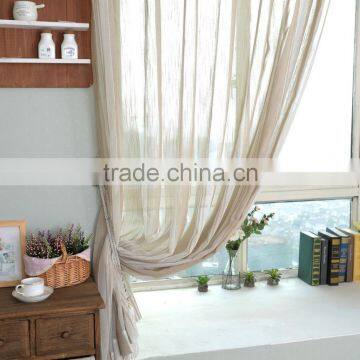 Polyester Linen Curtain Gauzes Fabric photo-4