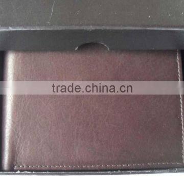 Simple Design High Quality Black Genuine Leather Mens Rfid Wallet Quality Choice photo-5