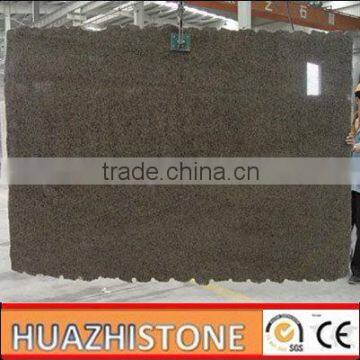 xiamen best quality cheap tan brown granite slab on sale