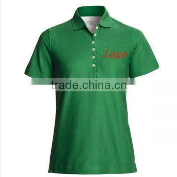 Ladies Polo Collar T-shirt 100% Cotton Polo T-shirt /original Polo T-shirt photo-2