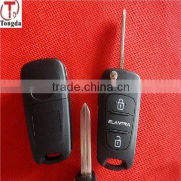 Tongda Hot Sale 4 Button Flip Key Fob Key Blank /key Shell for Hyundai K3 Elantra Forte photo-5