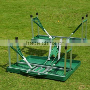 Portable Plastic Folding Picnic Table and Chairs photo-3