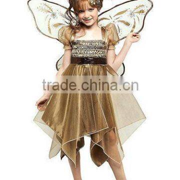 Metallic Copper Fairy Child COStume CC168