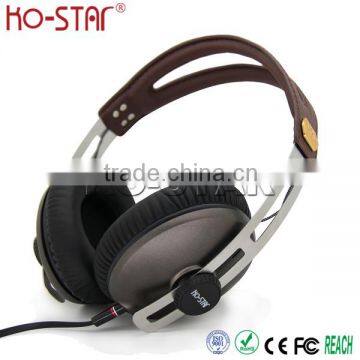 DJ headphone with Retro Design Stereo DJ Detachable headphone with 6.35mm plug